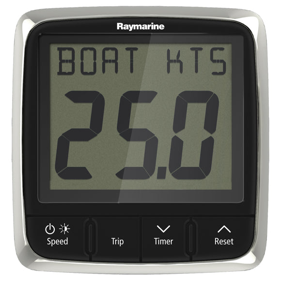 Raymarine i50 Speed Display System w/Nylon Thru-Hull Transducer [E70147] - Point Supplies Inc.