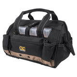 CLC 1533 Tool Bag w/Top-Side Plastic Parts Tray - 12" [1533]