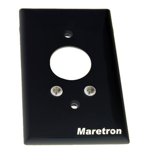 Maretron ALM100 Black Cover Plate [CP-BK-ALM100] - Point Supplies Inc.