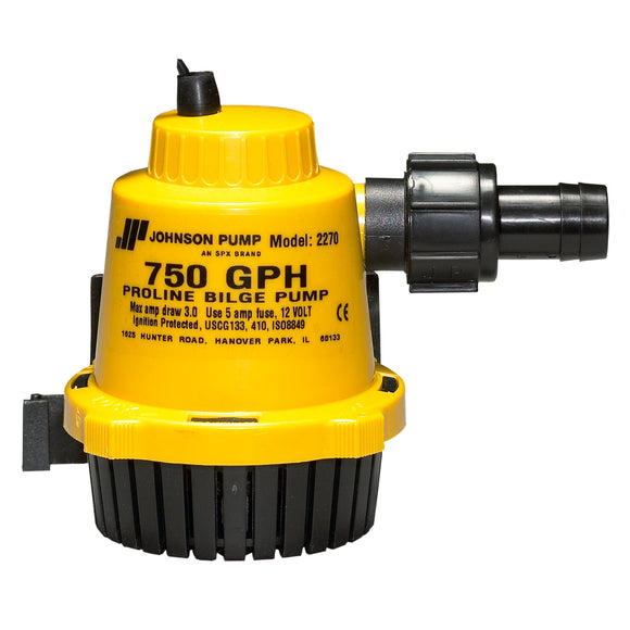 Johnson Pump Proline Bilge Pump - 750 GPH [22702] - Point Supplies Inc.