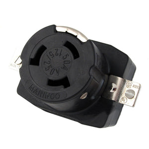 Marinco 6369CR 125/250V 50Amp Wire Dockside Receptacle [6369CR] - Point Supplies Inc.