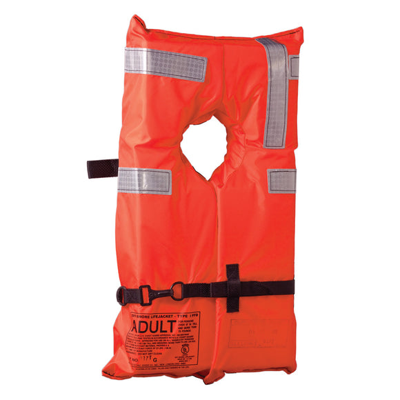 Kent Type I Collar Style Life Jacket - Adult Universal [100100-200-004-12] - Point Supplies Inc.