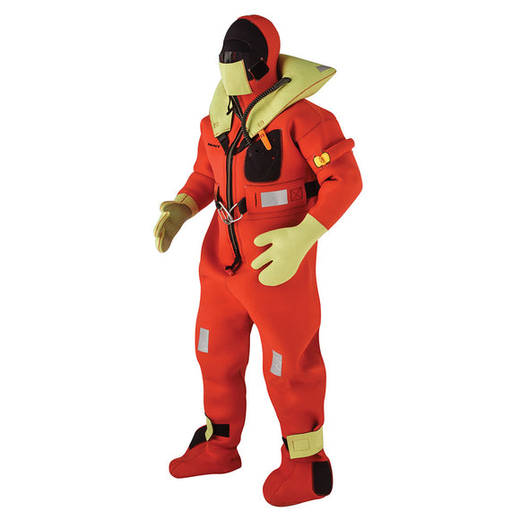 Kent Commercial Immersion Suit - USCG/SOLAS Version - Orange - Small [154100-200-020-13] - Point Supplies Inc.