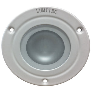 Lumitec Shadow - Flush Mount Down Light - White Finish - 4-Color White/Red/Blue/Purple Non-Dimming [114120] - Point Supplies Inc.