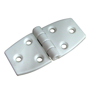 Whitecap Door Hinge - White Nylon - 1-1-2" x 3" [S-3031] - point-supplies.myshopify.com