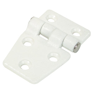 Whitecap Shortside Door Hinge - White Nylon - 1-3-8" x 2-1-4" [S-3033] - point-supplies.myshopify.com