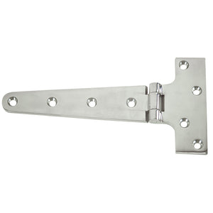 Whitecap T-Strap Hinge - 316 Stainless Steel - 7-3-4" x 3-7-8" [6384] - point-supplies.myshopify.com