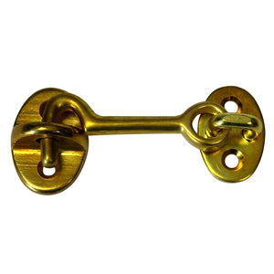 Whitecap Cabin Door Hook - Polished Brass - 2" [S-1401BC] - point-supplies.myshopify.com