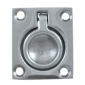 Whitecap Flush Pull Ring - CP-Brass - 1-1-2" x 1-3-4" [S-3360C] - point-supplies.myshopify.com