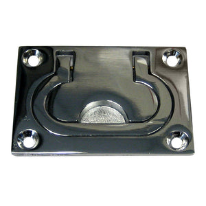 Whitecap Flush Pull Ring - CP-Brass - 3" x 2" [S-3364C] - point-supplies.myshopify.com