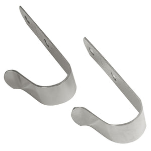 Whitecap Boat Hook Holder - 304 Stainless Steel - 4-1-4" x 1" - Pair [S-503C] - point-supplies.myshopify.com