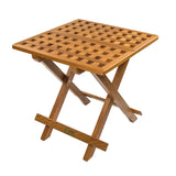 Whitecap Teak Grate Top Fold-Away Table [60030] - point-supplies.myshopify.com