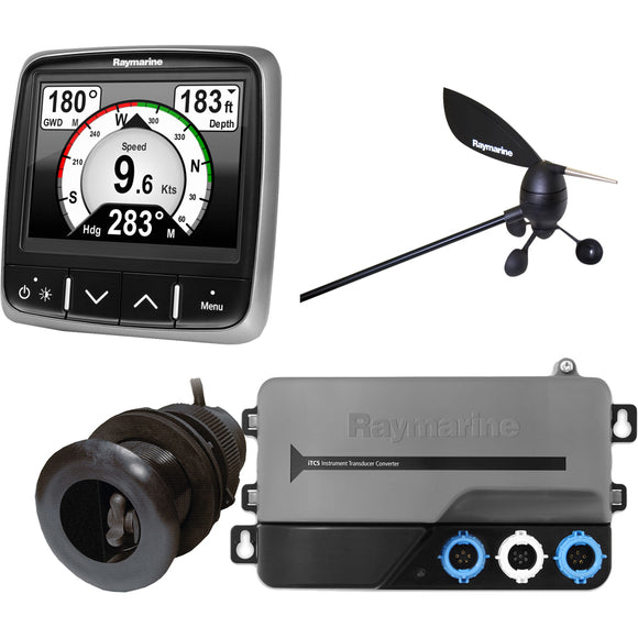 Raymarine i70s System Pack, Wind, Depth, Speed [T70226] - Point Supplies Inc.