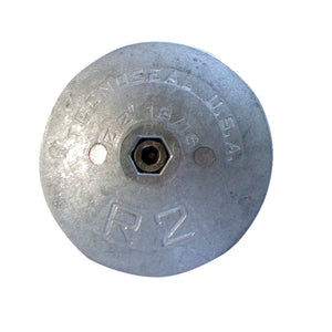 Tecnoseal R2 Rudder Anode - Zinc - 2-13/16" Diameter [R2] - Point Supplies Inc.