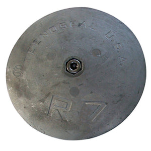 Tecnoseal R7 Rudder Anode - Zinc - 6-1/2" Diameter [R7] - Point Supplies Inc.