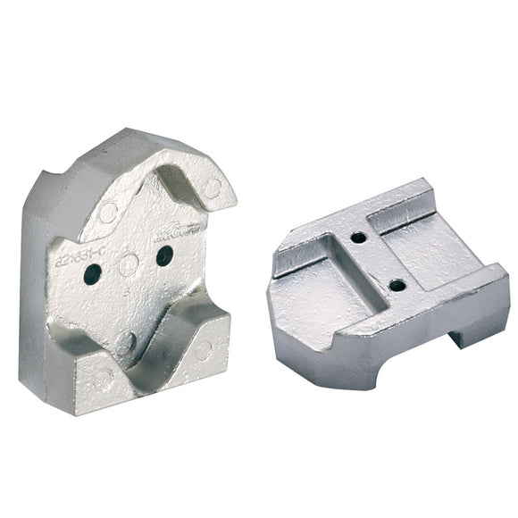 Tecnoseal Gimbal Block Anode - Aluminum [00806BISAL] - Point Supplies Inc.