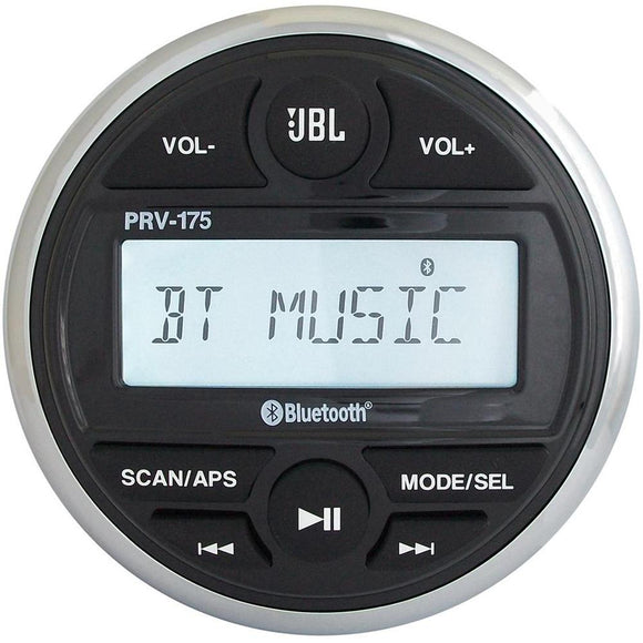 JBL PRV 175 AM/FM/USB/Bluetooth Gauge Style Stereo [JBLPRV175] - Point Supplies Inc.