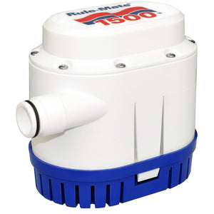 Rule Rule-Mate 1500 GPH Fully Automated Bilge Pump - 12V [RM1500A] - Point Supplies Inc.