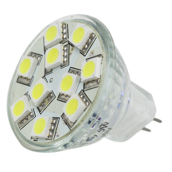 Lunasea MR11 10 LED Light Bulb - Cool White [LLB-11TD-61-00] - Point Supplies Inc.