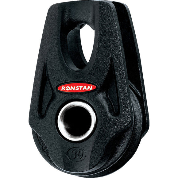 Ronstan Series 30 Ball Bearing Orbit Block - Single - Becket - Lashing head [RF35101] - Point Supplies Inc.