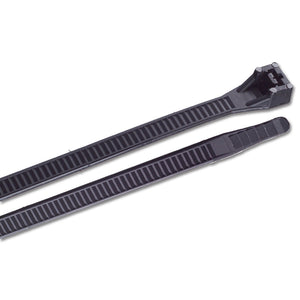 Ancor 17" UV Black Heavy Duty Cable Zip Ties - 10 pack [199217]
