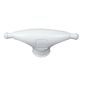 Whitecap Rubber Spreader Boot - Pair - Medium - White [S-9201P] - point-supplies.myshopify.com