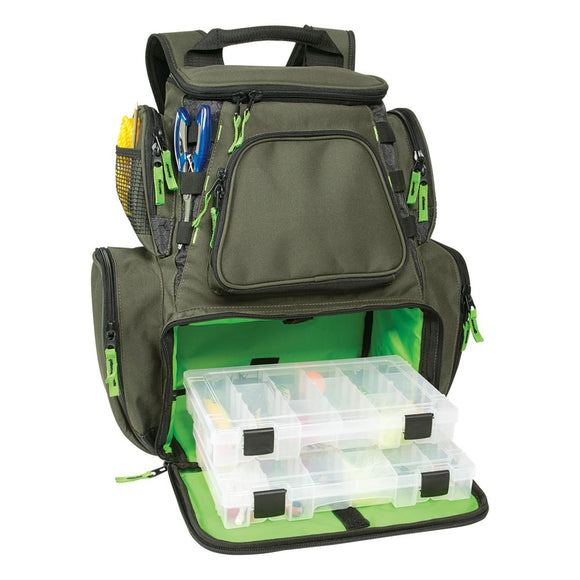 Wild River Multi-Tackle Large Backpack w-2 Trays [WT3606] - point-supplies.myshopify.com