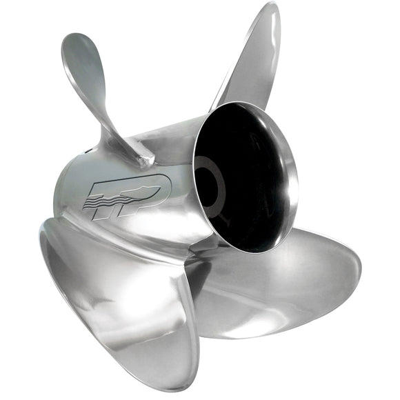 Turning Point Express EX1-1315-4/EX2-1315-4 Stainless Steel Right-Hand Propeller - 13.5 x 15 - 4-Blade [31431530] - Point Supplies Inc.