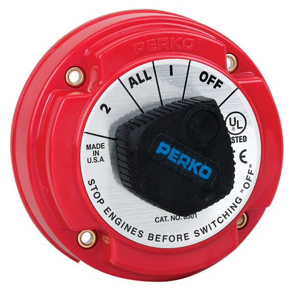 Perko Medium Duty Battery Selector Switch - 250A Continuous [8501DP] - Point Supplies Inc.