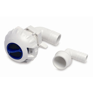 Shurflo by Pentair Livewell Fill Valve w/3/4"  1-1/8" Fittings [330-021] - Point Supplies Inc.