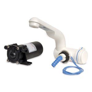 Shurflo by Pentair Electric Faucet  Pump Combo - 12 VDC, 1.0 GPM [94-009-20] - Point Supplies Inc.