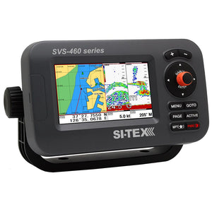 SI-TEX SVS-460CE Chartplotter - 4.3" Color Screen w/External GPS & Navionics+ Flexible Coverage [SVS-460CE] - Point Supplies Inc.