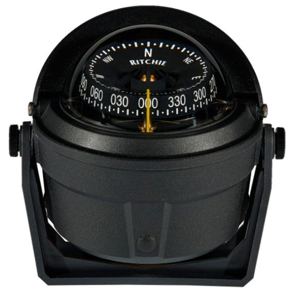 Ritchie B-81-WM Voyager Bracket Mount Compass - Wheelmark Approved f/Lifeboat & Rescue Boat Use [B-81-WM] - Point Supplies Inc.
