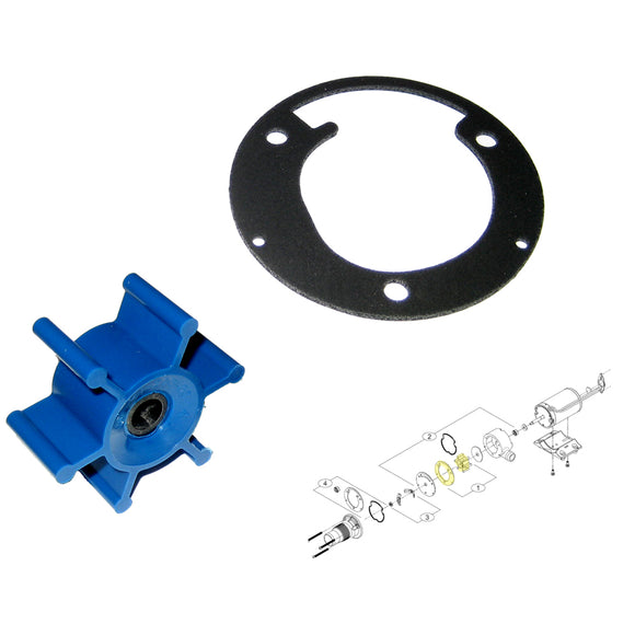 Shurflo by Pentair Macerator Impeller Kit f/3200 Series - Includes Gasket [94-571-00] - Point Supplies Inc.