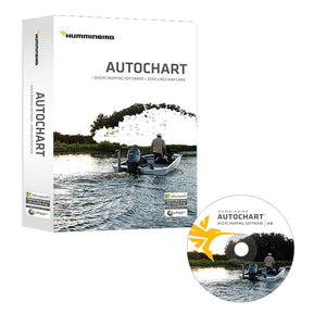 Humminbird Autochart DVD PC Mapping Software w/Zero Lines Map Card [600031-1] - Point Supplies Inc.