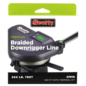 Scotty Premium Power Braid Downrigger Line - 400ft of 200lb Test [2702K] - Point Supplies Inc.