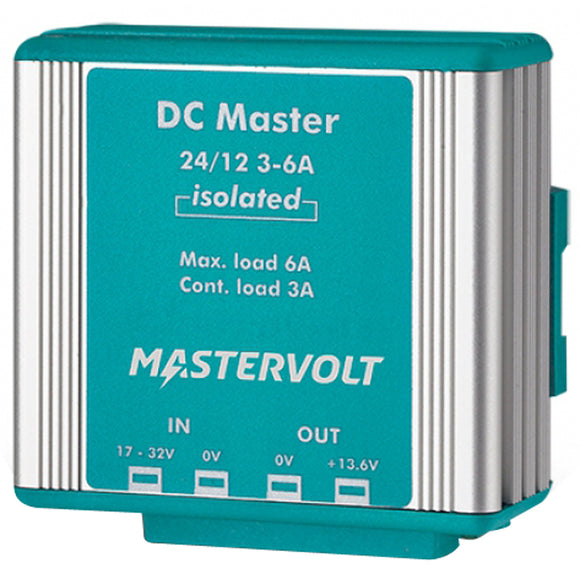 Mastervolt DC Master 24V to 12V Converter - 3A w/Isolator [81500100] - Point Supplies Inc.