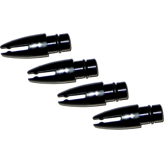 Rupp Replacement Spreader Tips - 4 Pack - Black [03-1033-AS] - Point Supplies Inc.