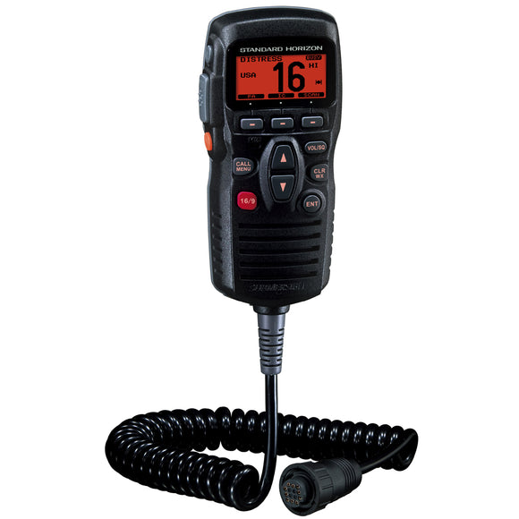 Standard Horizon RAM3+ Remote Station Microphone - Black [CMP31B] - Point Supplies Inc.