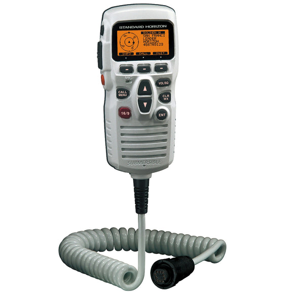 Standard Horizon RAM3+ Remote Station Microphone - White [CMP31W] - Point Supplies Inc.