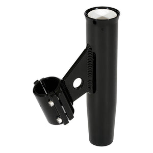 Lee's Clamp-On Rod Holder - Black Aluminum - Vertical Mount - Fits 2.375" O.D. Pipe [RA5005BK] - Point Supplies Inc.