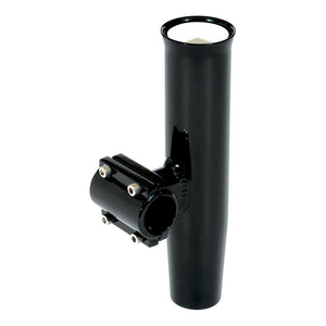 Lee's Clamp-On Rod Holder - Black Aluminum - Horizontal Mount - Fits 1.050" O.D. Pipe [RA5201BK] - Point Supplies Inc.