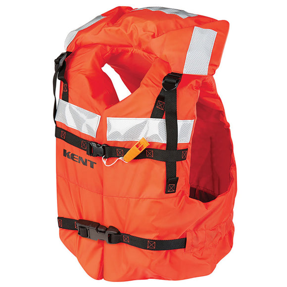 Kent Type 1 Commercial Adult Life Jacket - Vest Style - Universal [100400-200-004-16] - Point Supplies Inc.