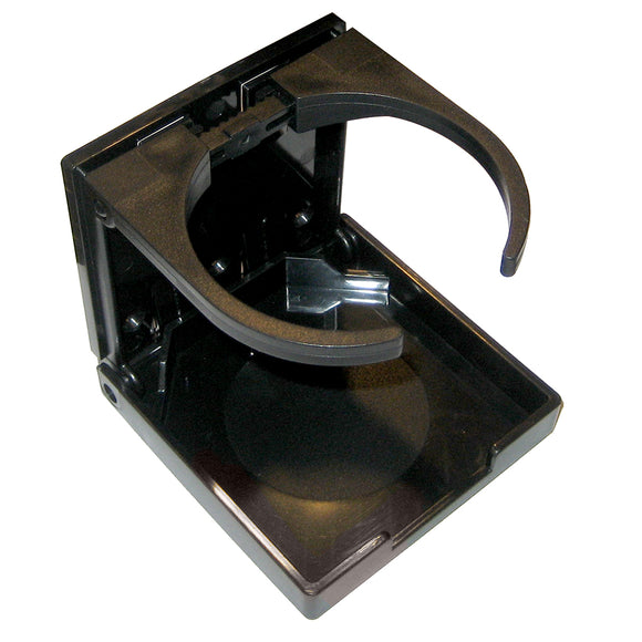 Whitecap Folding Drink Holder - Black Nylon [S-5085P] - point-supplies.myshopify.com