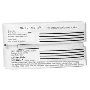 Safe-T-Alert 65 Series RV Surface Mount Carbon Monoxide Alarm [65-541WHT] - Point Supplies Inc.