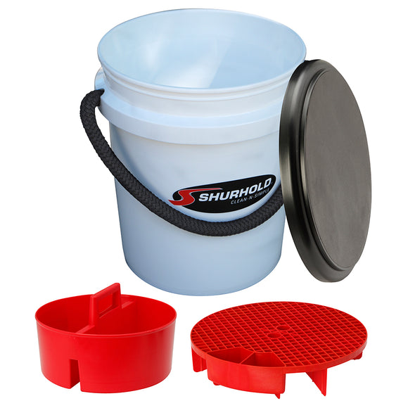 Shurhold One Bucket Kit - 5 Gallon - White [2461] - Point Supplies Inc.