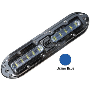 Shadow-Caster SCM-10 LED Underwater Light w/20' Cable - 316 SS Housing - Ultra Blue [SCM-10-UB-20] - Point Supplies Inc.