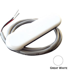 Shadow-Caster Courtesy Light w/2' Lead Wire - White ABS Cover - Great White - 4-Pack [SCM-CL-GW-4PACK] - Point Supplies Inc.