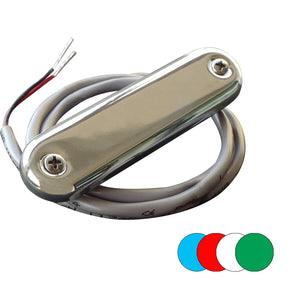 Shadow-Caster Courtesy Light w/2' Lead Wire - 316 SS Cover - RGB Multi-Color - 4-Pack [SCM-CL-RGB-SS-4PACK] - Point Supplies Inc.