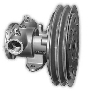 Jabsco 1-1/4" Electric Clutch Pump - Double A Groove Pulley - 12V [11870-0005] - Point Supplies Inc.